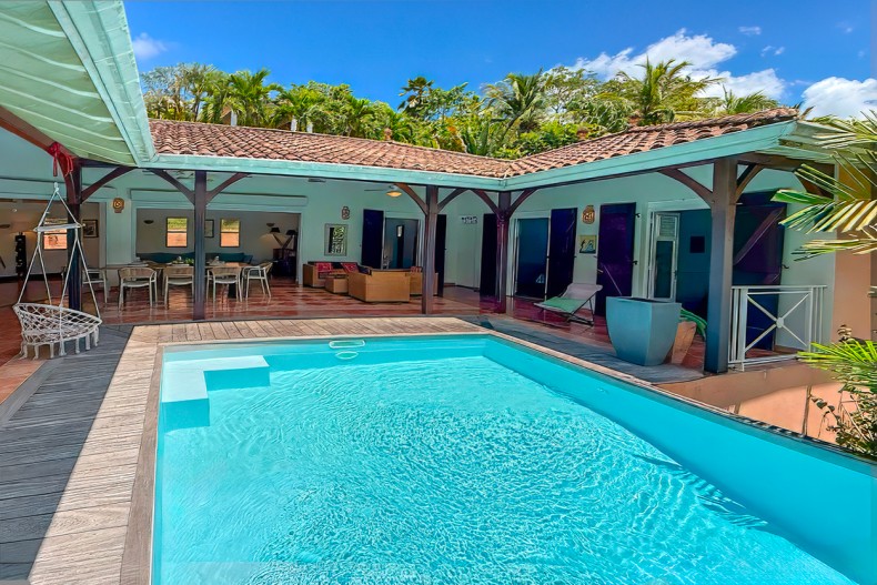 Location villa martinique avec piscine les trois ilets le patio